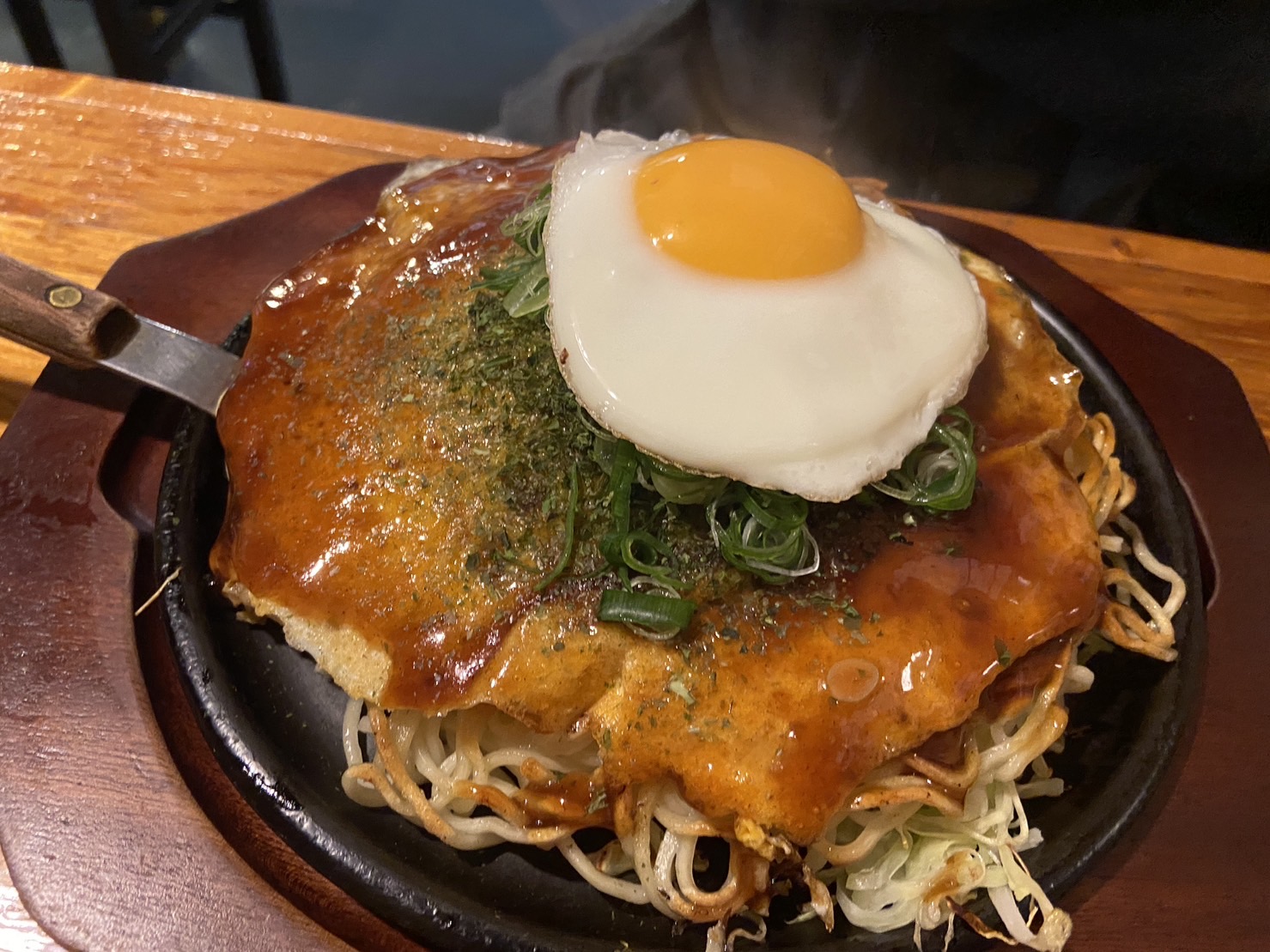 広島風お好み焼きTABOスペシャル焼